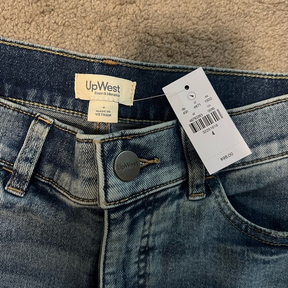 UpWest Women’s Vintage Straight Leg Jeans - Picture 5 of 6